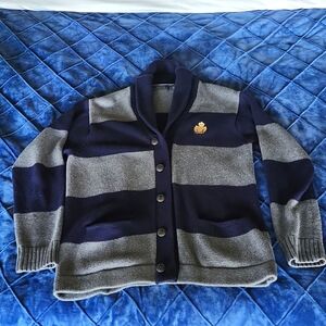 Polo Ralph Lauren Striped Rugby Crest Cardigan